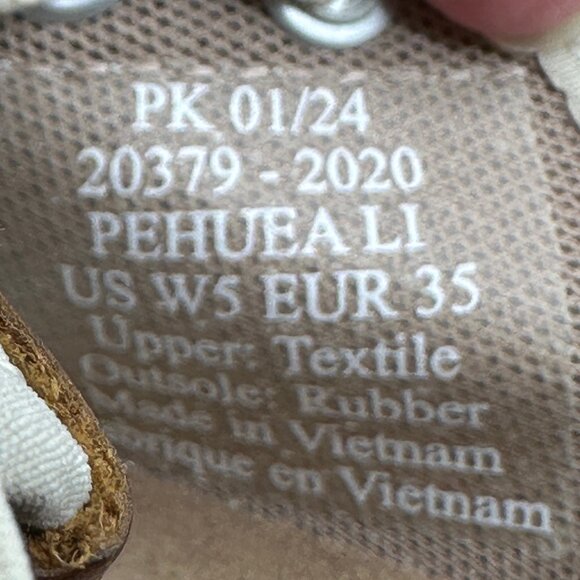 OLUKAI Pehuea Li Women's Slip On Sneakers Casual Shoes Drop-down Heal Size 5 - Picture 10 of 10